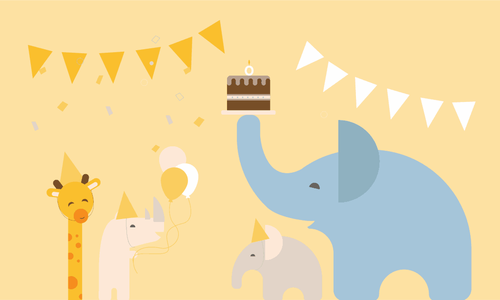 private online baby shower party