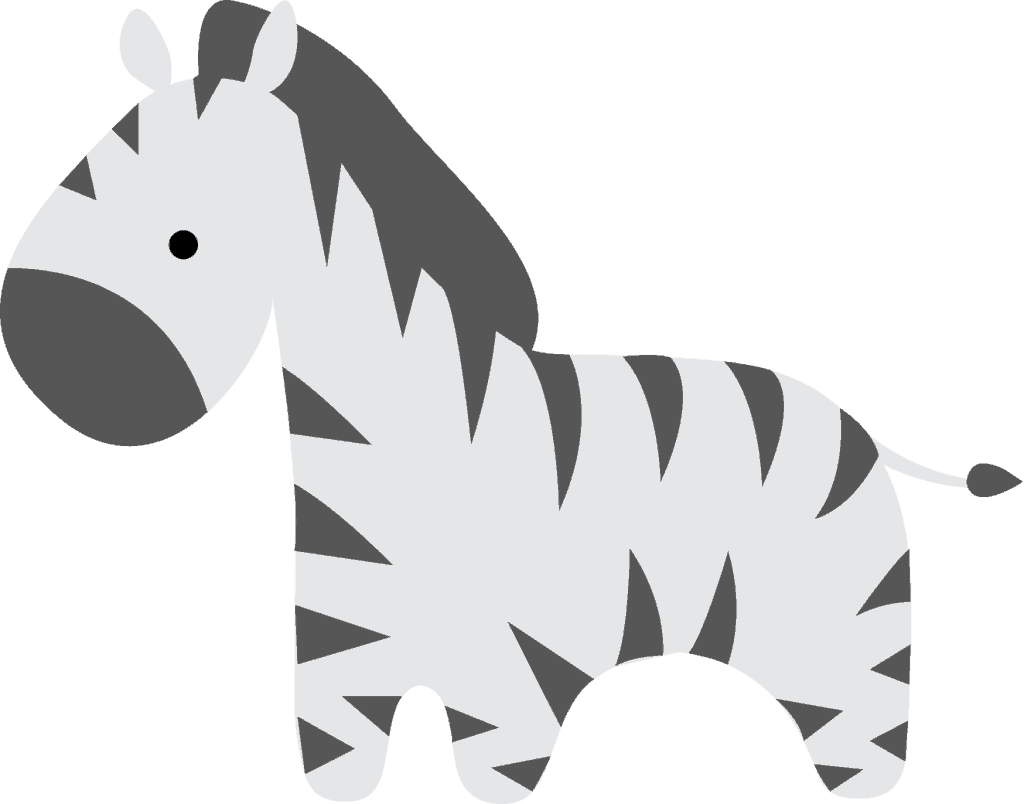 baby shower invite zebra
