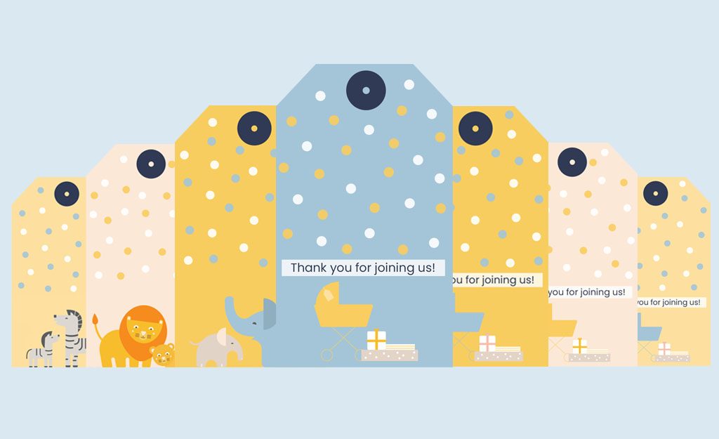 WebBabyShower Header Image Gift Tag