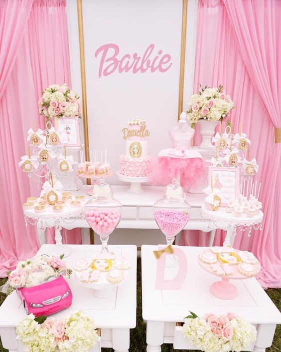 baby shower themes barbie