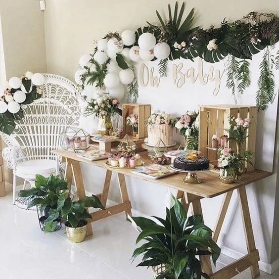 baby shower themes bohemian