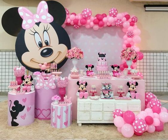 baby shower themes minnie mouse