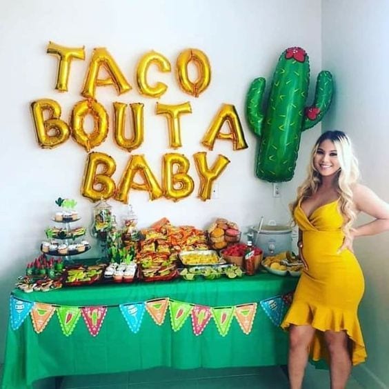 mexican baby shower theme
