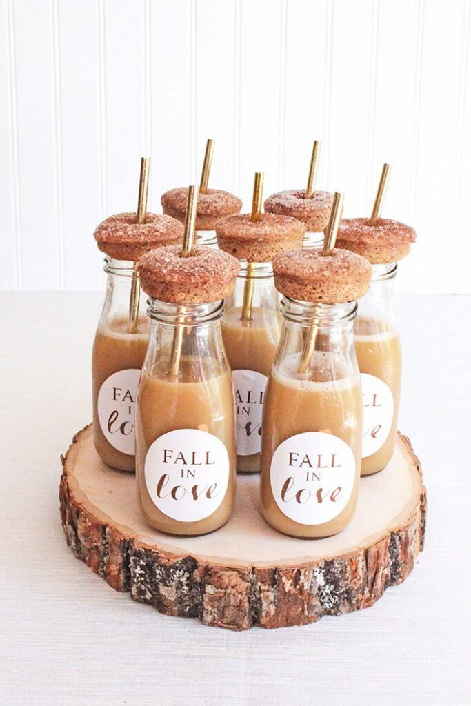 fall baby shower dessert