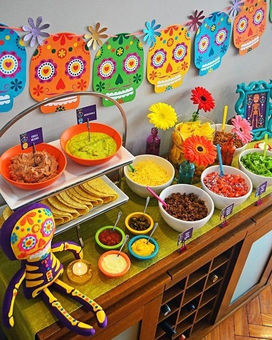 mexican baby shower food
