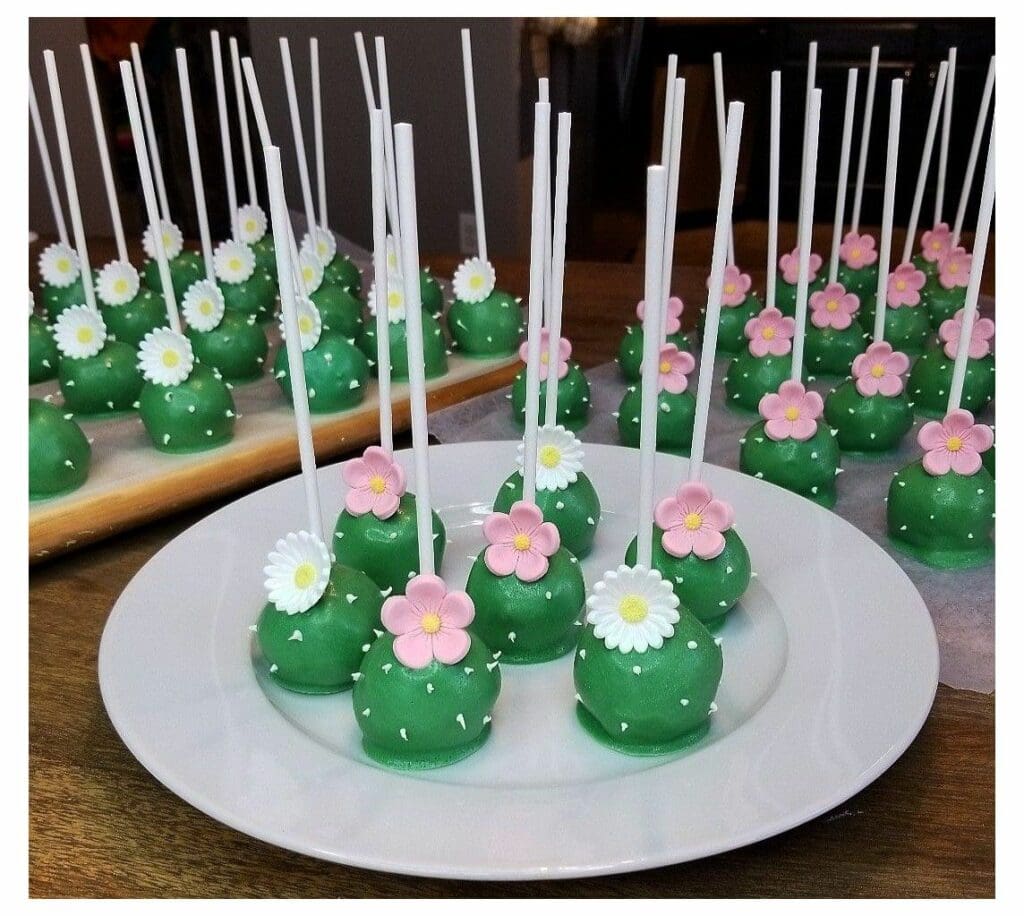 mexican baby shower cake pop