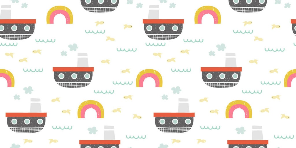 wbs rainbow ships theme