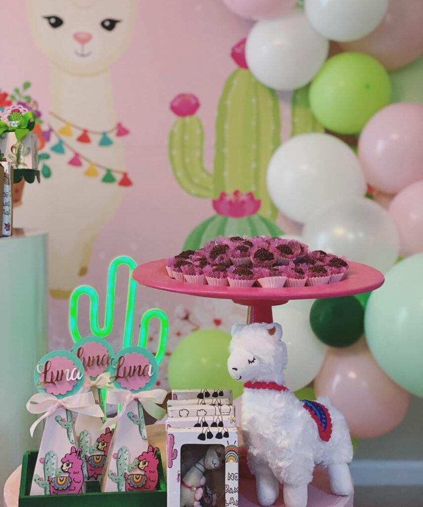 mexican baby shower llama