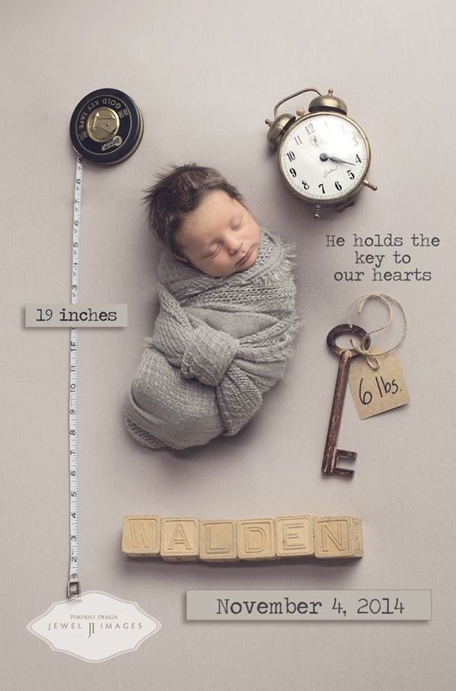 birth announcement old times