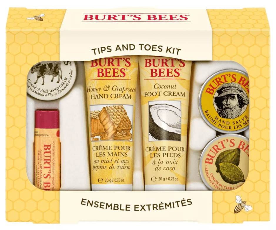 baby shower prizes burt bees kit
