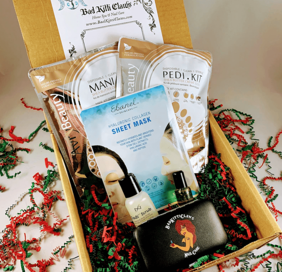 baby shower prizes manicure pedicure and facial gift set