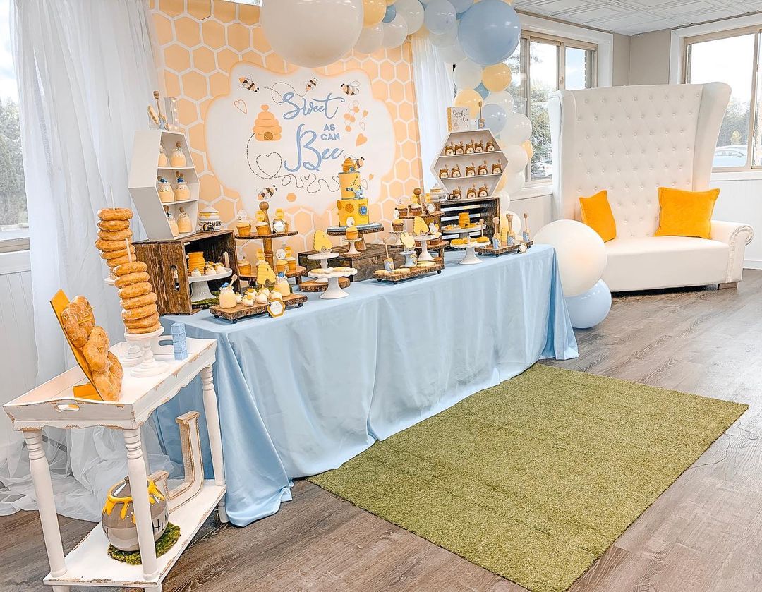 bee baby shower theme
