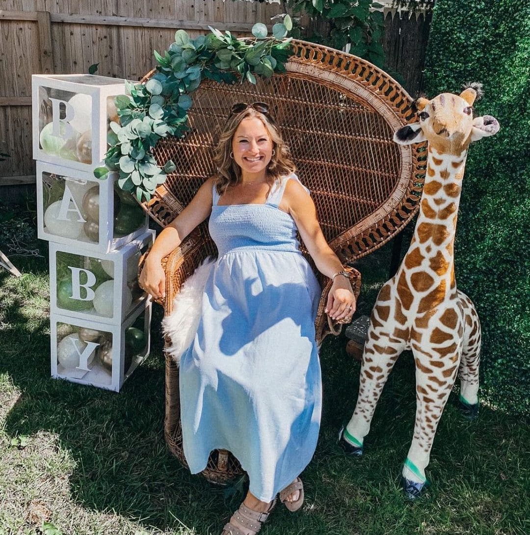 outdoor baby shower
