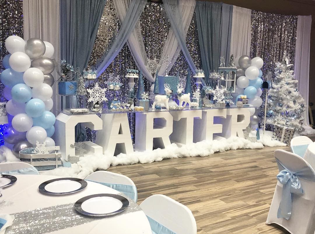 winter baby shower theme