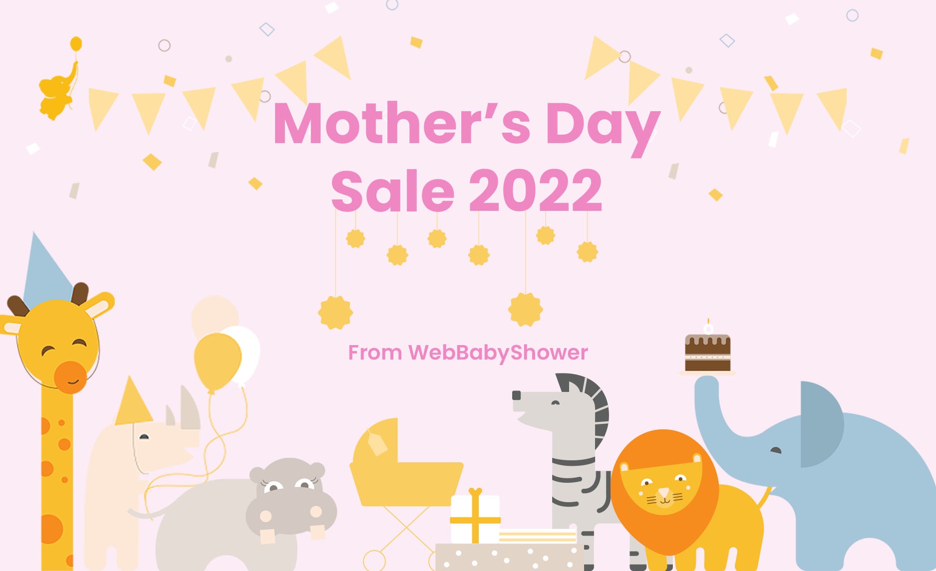 webbabyshower header image mother's day sale 2022