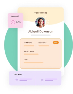 wbs feature app guest profile | WebBabyShower