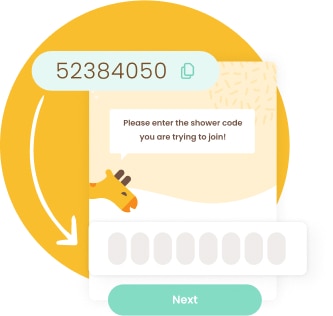 wbs feature shower invite | WebBabyShower